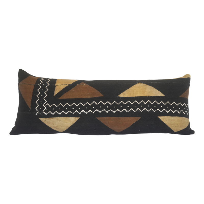 Tribal Blanket Mud Cloth Lumbar no.1